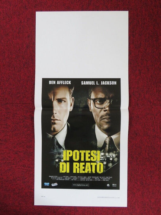 CHANGING LANES ITALIAN LOCANDINA (27.5"x13") POSTER SAMUEL L.JACKSON 2002 Movie posters