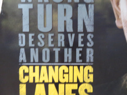 CHANGING LANES UK QUAD (30"x 40") ROLLED POSTER BEN AFFLECK S. L. JACKSON 2002 Rendezvous Cinema Movie posters
