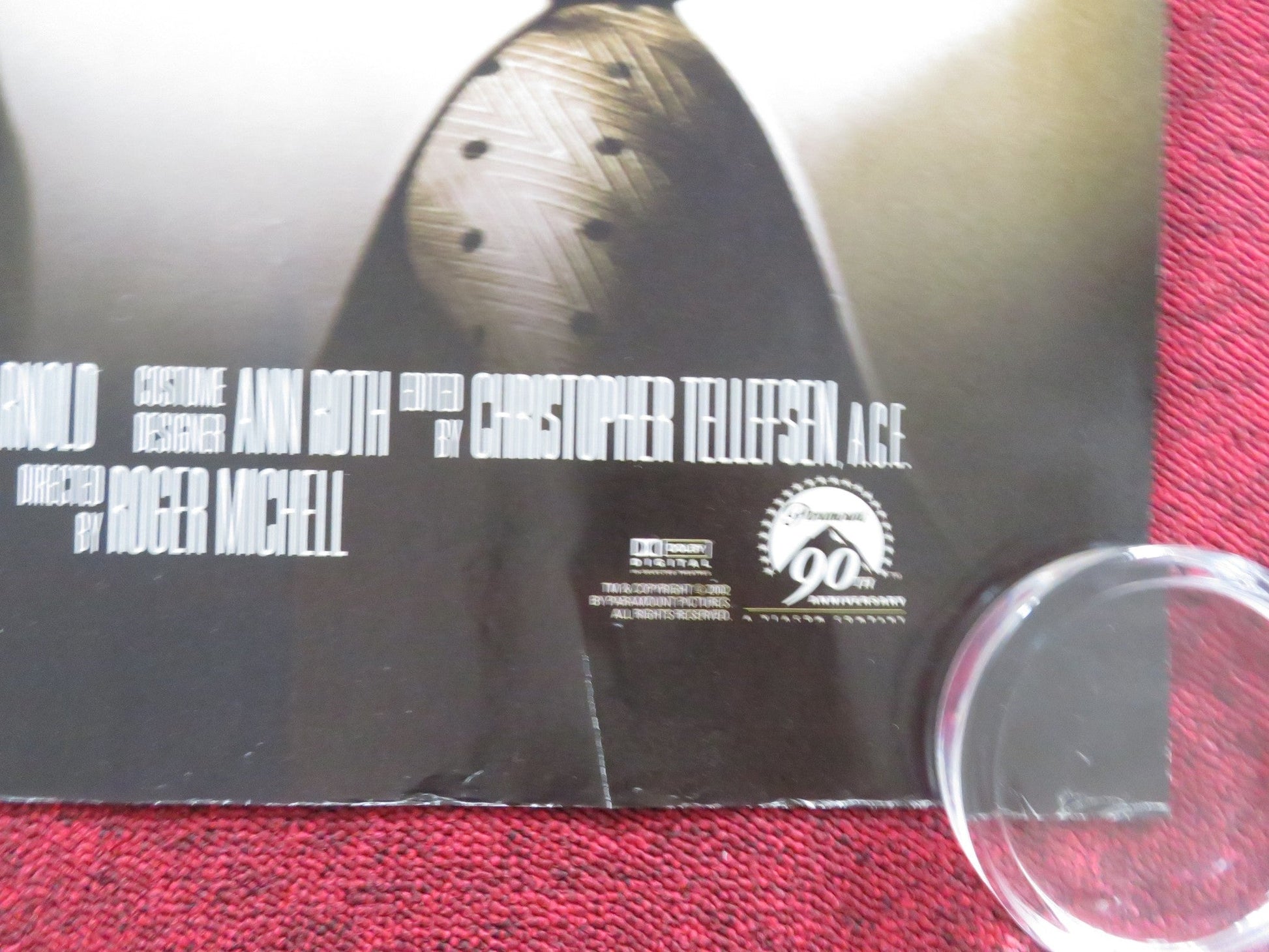 CHANGING LANES UK QUAD (30"x 40") ROLLED POSTER BEN AFFLECK S. L. JACKSON 2002 Rendezvous Cinema Movie posters