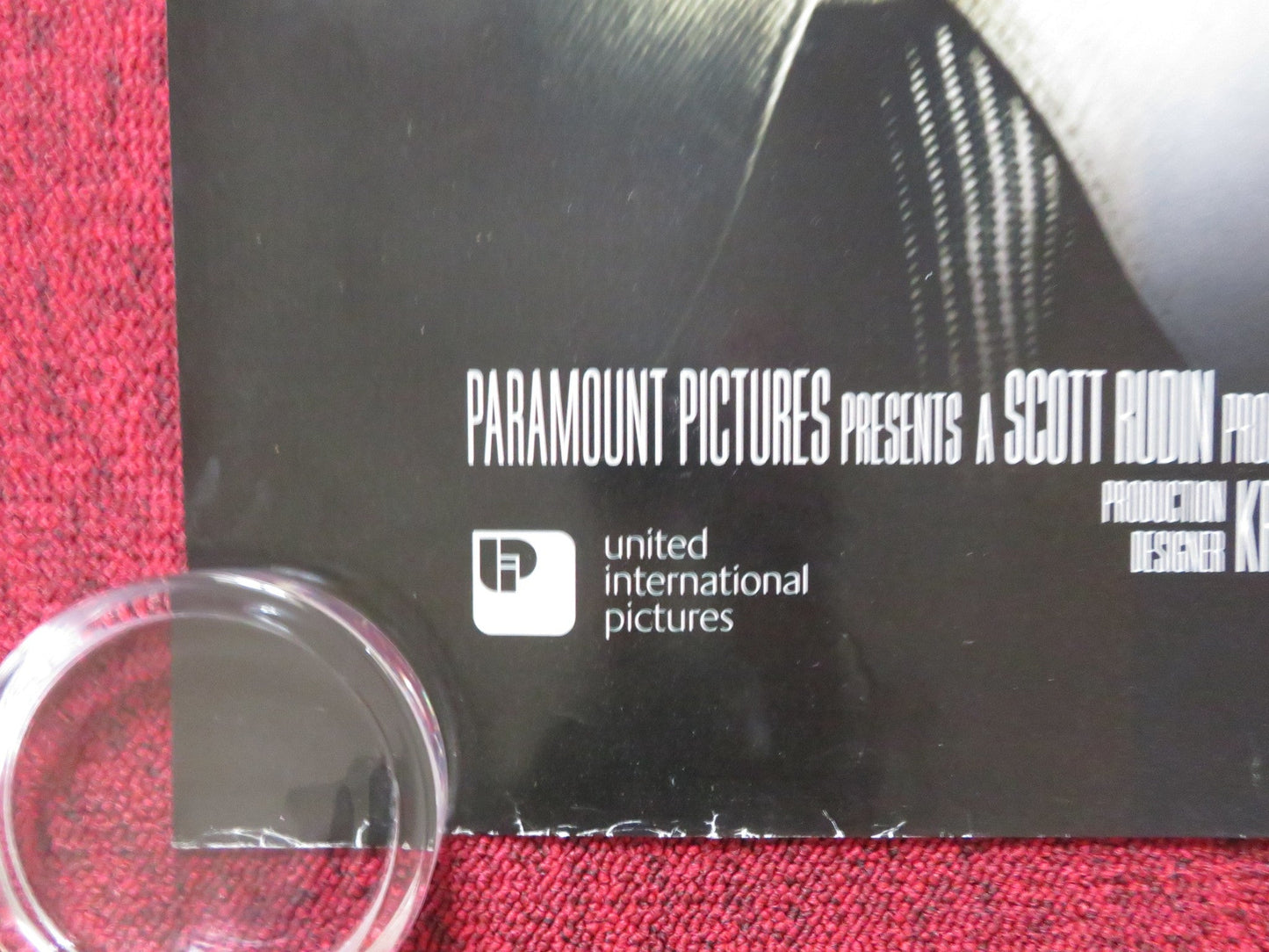 CHANGING LANES UK QUAD (30"x 40") ROLLED POSTER BEN AFFLECK S. L. JACKSON 2002 Rendezvous Cinema Movie posters