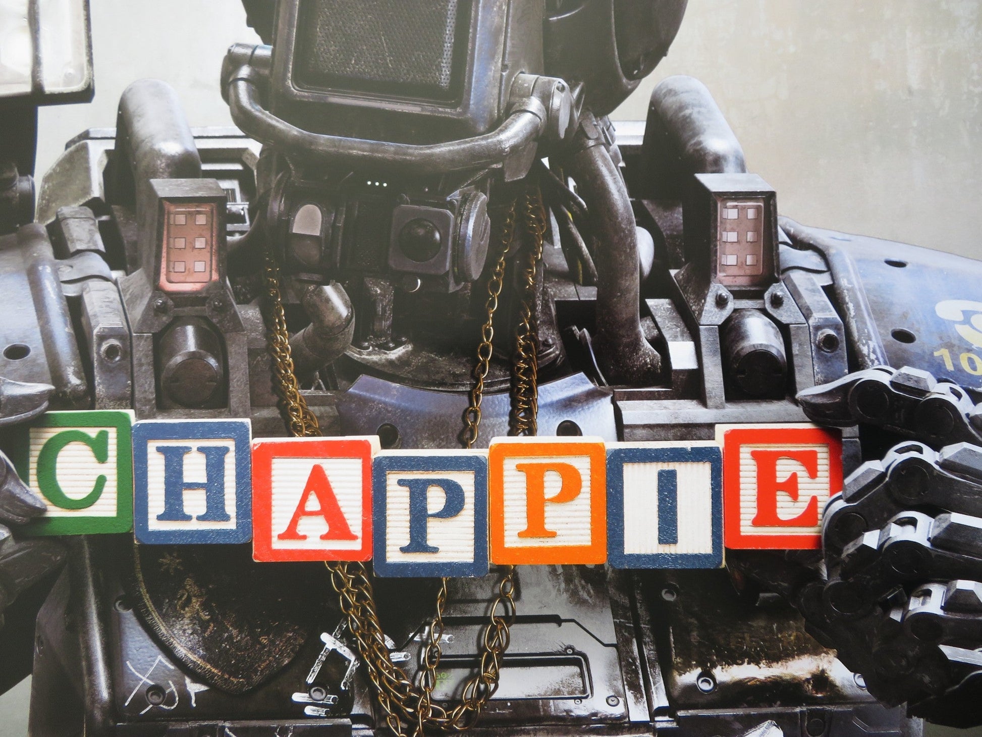 CHAPPIE US ONE SHEET ROLLED POSTER SHARLTO COPLEY DEV PATEL 2015 Rendezvous Cinema Movie posters