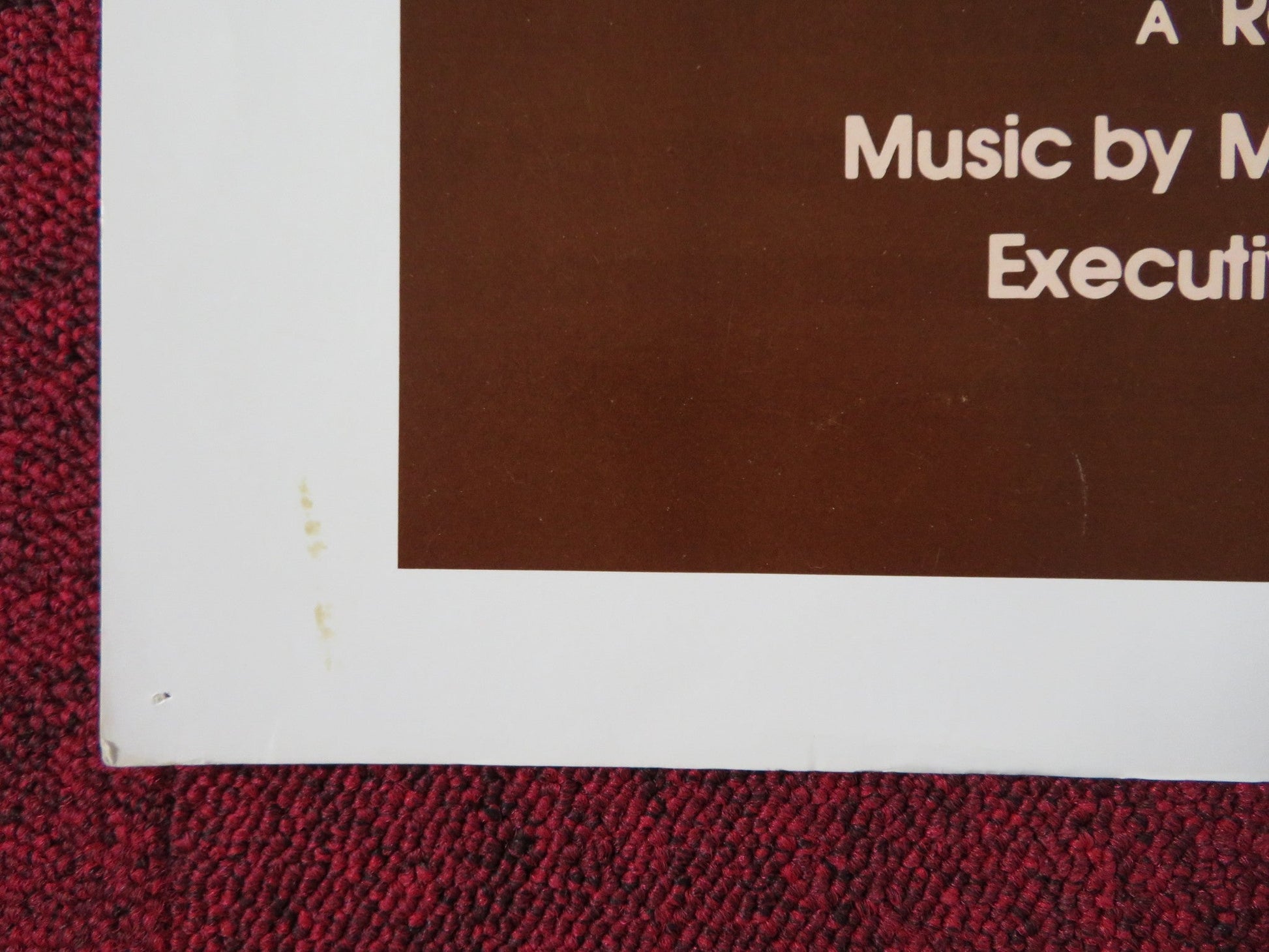 CHAPTER TWO US HALF SHEET (22"x 28") POSTER JAMES CAAN MARSHA MASON 1980 Rendezvous Cinema Movie posters