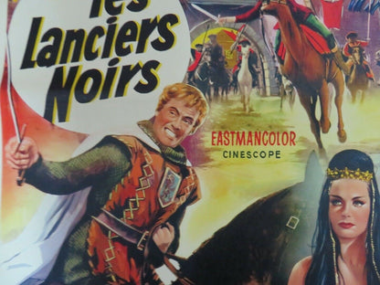 Charge of the Black Lancers BELGIUM (21"x14") POSTER MEL FERRER 1962 Movie posters