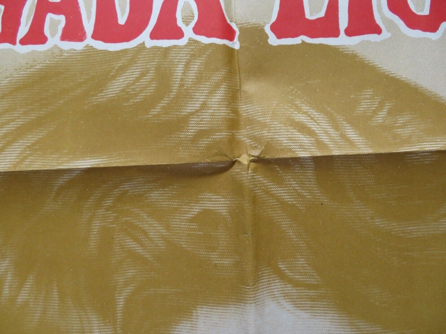 CHARGE OF THE LIGHT BRIGADE FOLDED ARGENTINA ONE SHEET POSTER VANESSA REDGRAVE Movie posters