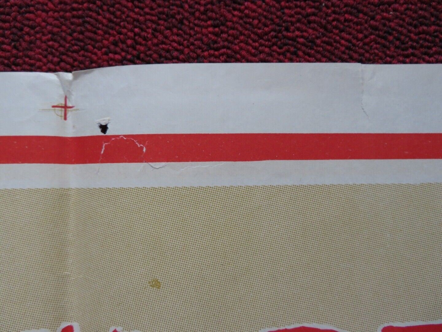 CHARGE OF THE LIGHT BRIGADE FOLDED ARGENTINA ONE SHEET POSTER VANESSA REDGRAVE Movie posters