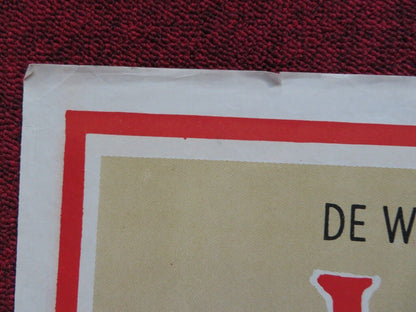 CHARGE OF THE LIGHT BRIGADE FOLDED ARGENTINA ONE SHEET POSTER VANESSA REDGRAVE Movie posters