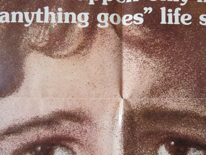 CHARLIE AND THE HOOKER / MY FIRST SIN FOLDED US ONE SHEET POSTER F SUMMERS 1977 Movie posters