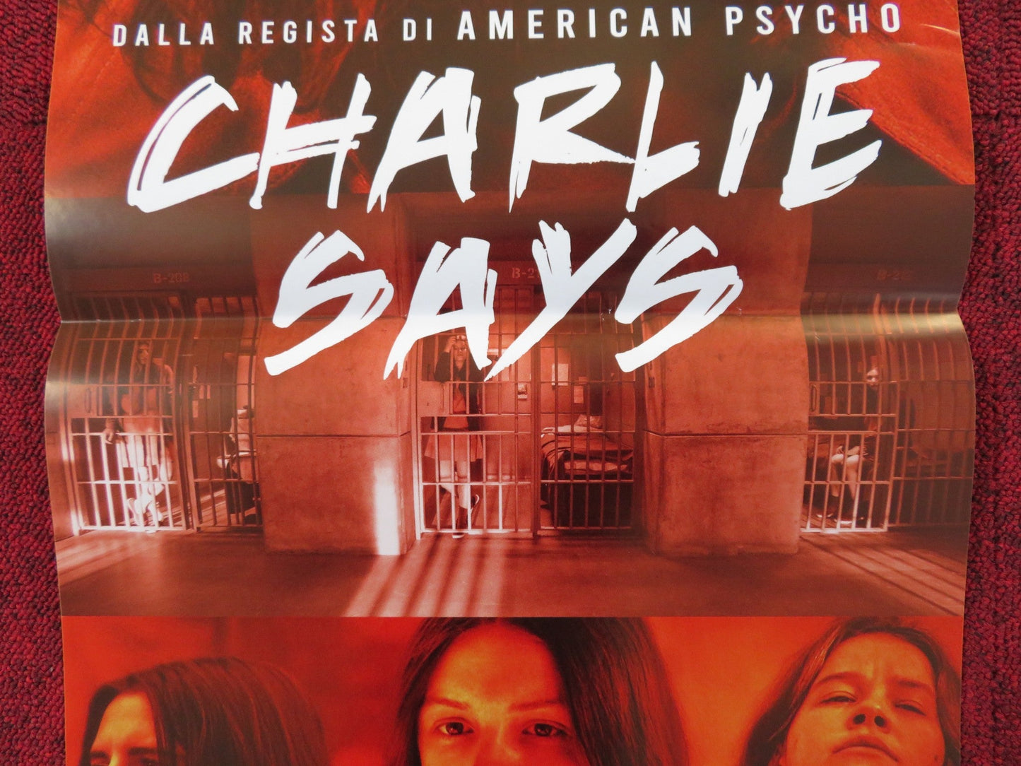 CHARLIE SAYS ITALIAN LOCANDINA POSTER HANNAH MURRAY MATT SMITH 2018 Rendezvous Cinema Movie posters