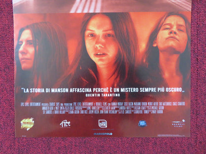 CHARLIE SAYS ITALIAN LOCANDINA POSTER HANNAH MURRAY MATT SMITH 2018 Rendezvous Cinema Movie posters