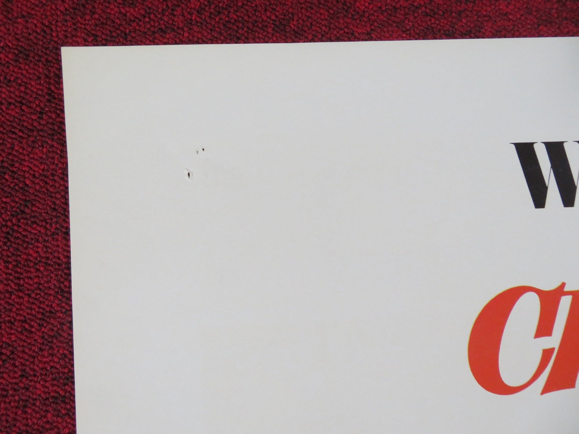 CHARLIE THE LONESOME COUGAR FOLDED US ONE SHEET POSTER DISNEY REX ALLEN 1967 Rendezvous Cinema Movie posters