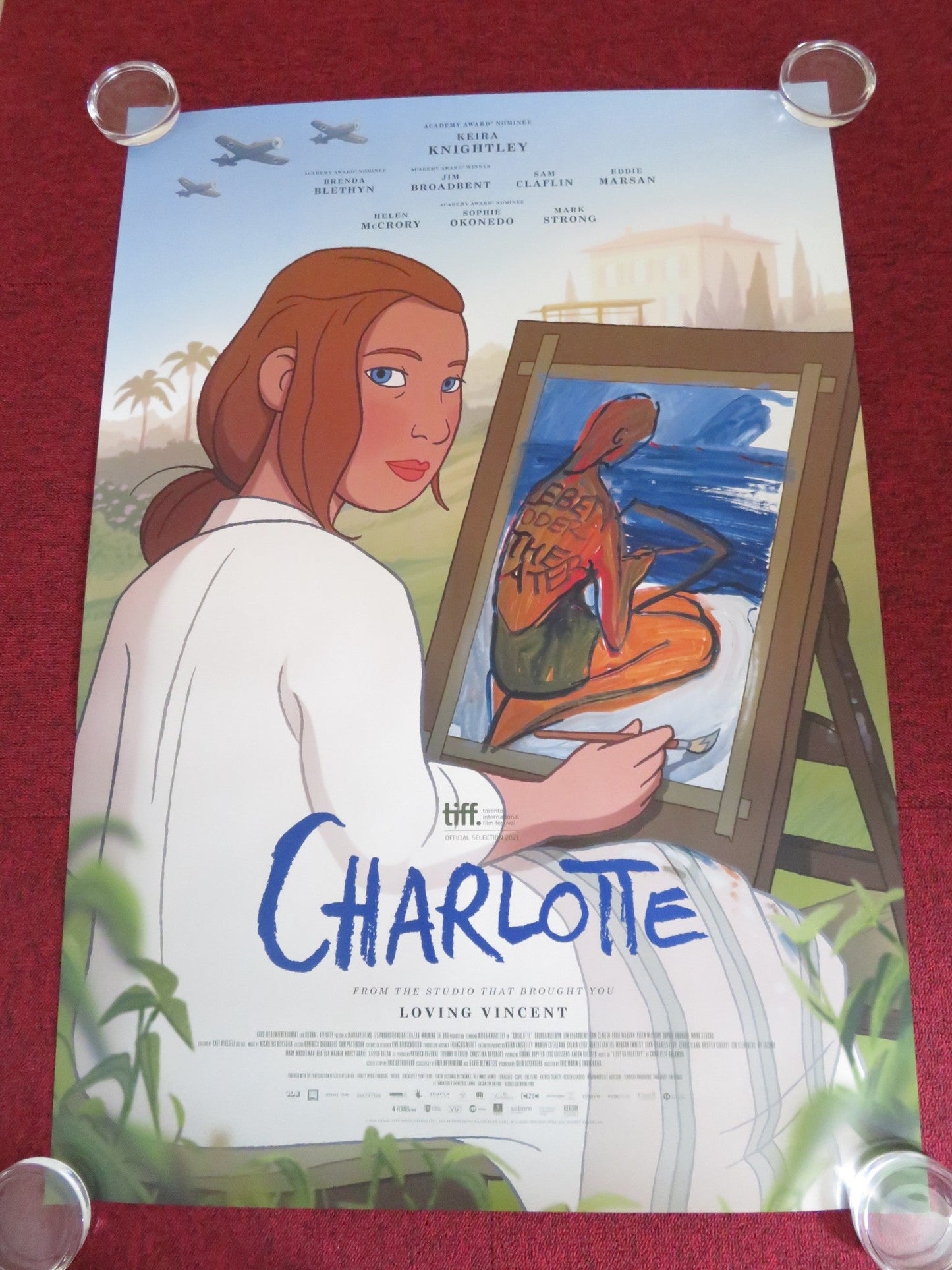 CHARLOTTE US ONE SHEET ROLLED POSTER KEIRA KNIGHTLEY MARION COTILLARD 2021 Rendezvous Cinema Movie posters