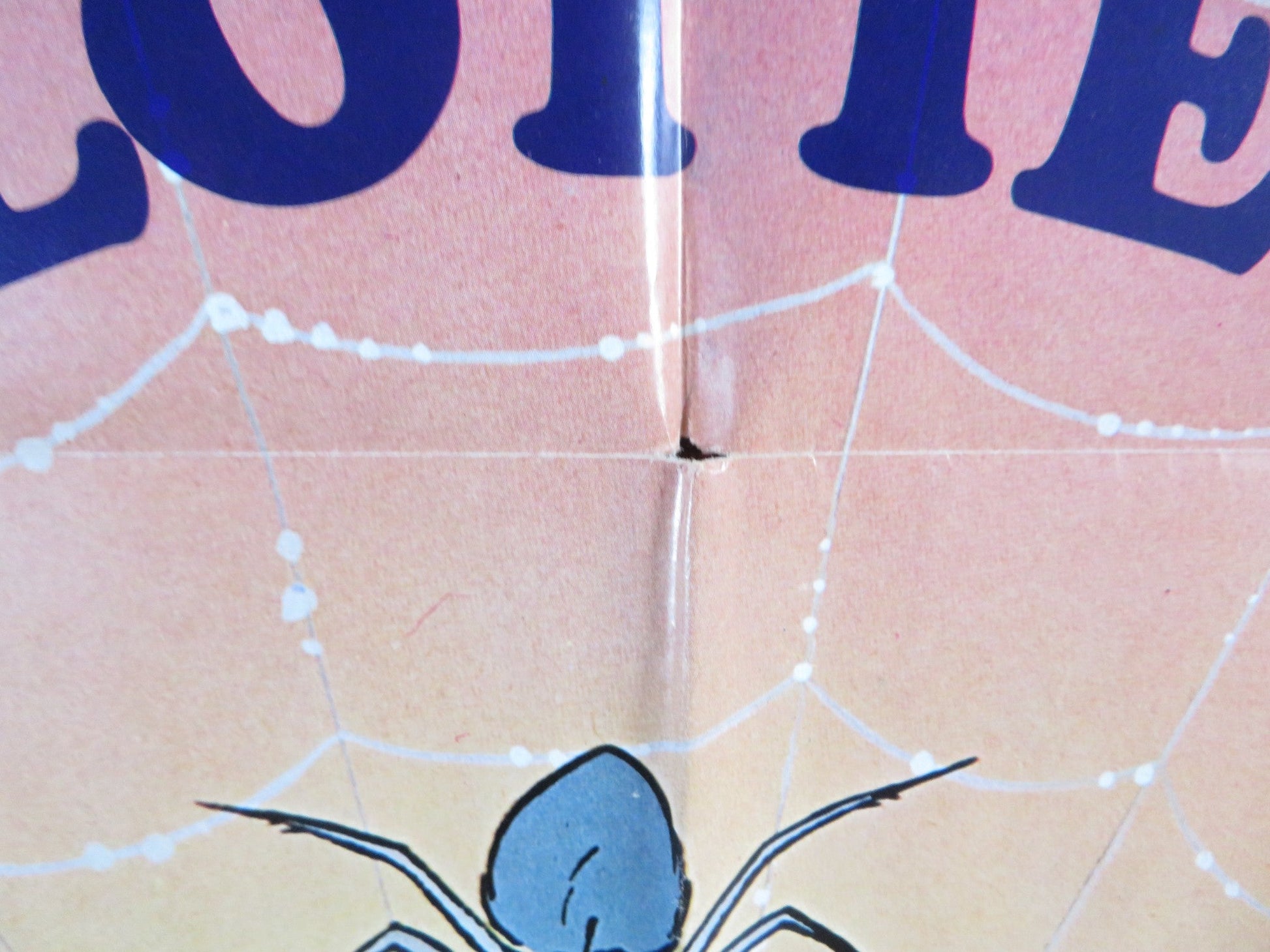 CHARLOTTE'S WEB FOLDED US ONE SHEET POSTER DEBBIE REYNOLDS PAUL LYNDE 1972 Rendezvous Cinema Movie posters