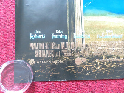 CHARLOTTE'S WEB UK QUAD (30"x 40") ROLLED POSTER DAKOTA FANNING J. ROBERTS 2006 Rendezvous Cinema Movie posters