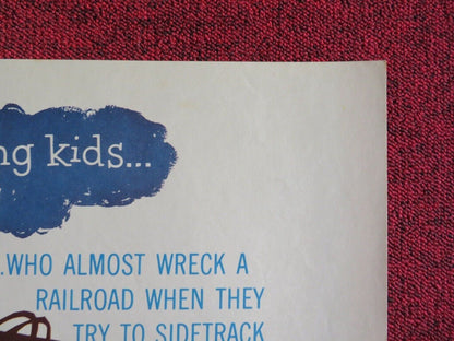 CHARTROOSE CABOOSE US HALF SHEET (22"x 28") POSTER MOLLY BEE BEN COOPER 1960 Movie posters