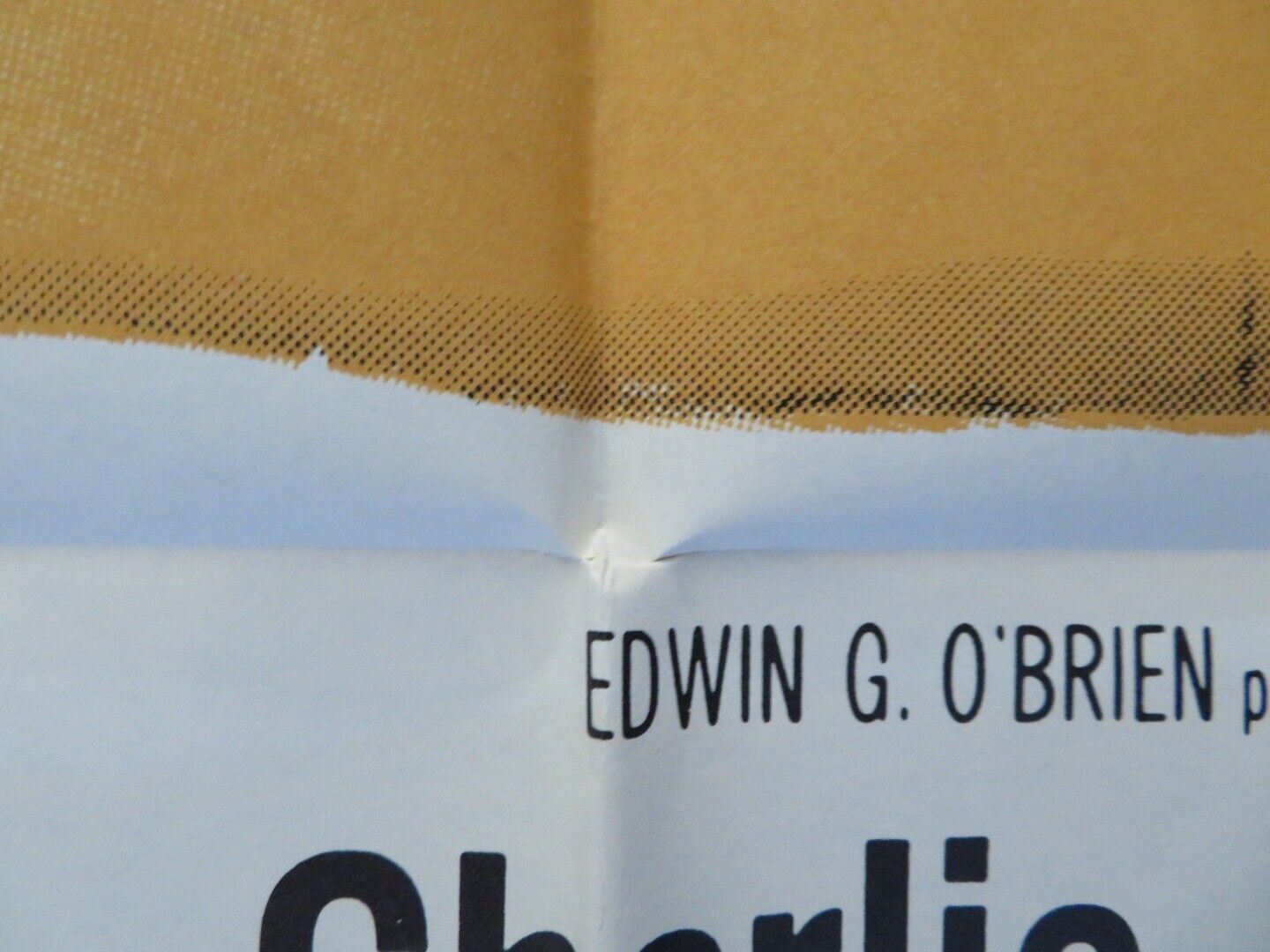 CHASE ME & CHARLIE FOLDED US ONE SHEET POSTER CHARLIE CHAPLIN 1959 Movie posters