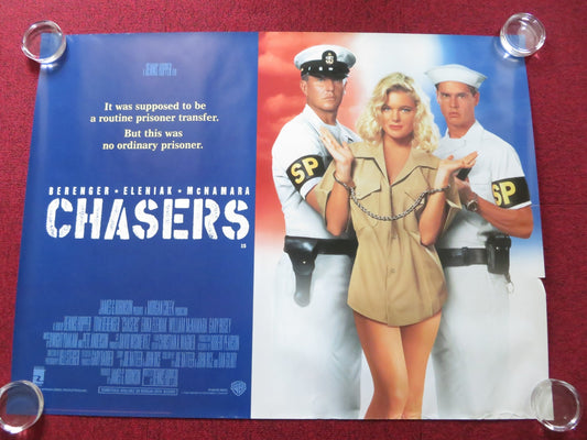 CHASERS UK QUAD (30"x 40") ROLLED POSTER TOM BERENGER ERIKA ELENIAK 1994 Rendezvous Cinema Movie posters