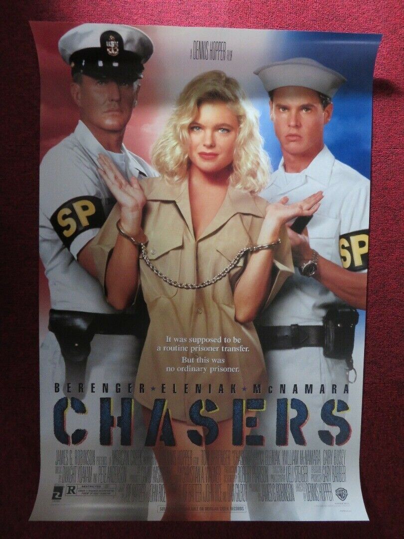 CHASERS US ONE SHEET ROLLED POSTER ERIKA ELENIAK TOM BERENGER 1994 Movie posters