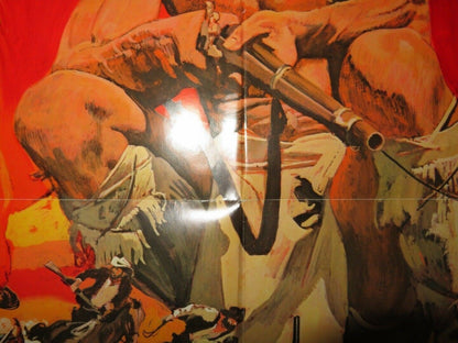 CHATO'S LAND FOLDED US ONE SHEET POSTER CHARLES BRONSON JACK PALANCE 1972 Movie posters