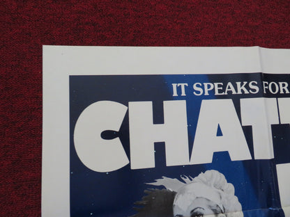 CHATTERBOX! FOLDED US ONE SHEET POSTER CANDICE RIALSON LARRY GELMAN 1977 Rendezvous Cinema Movie posters