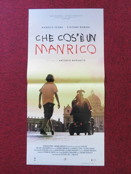 CHE COS' E UN MANRICO ITALIAN LOCANDINA POSTER MANRICO ZEDDA STEFANO ROMANI '16 Rendezvous Cinema Movie posters