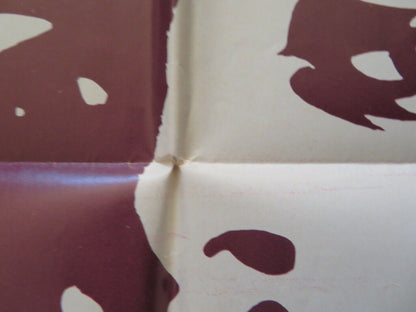 CHE ! FOLDED US ONE SHEET POSTER RORY CALHOUN OMAR SHARIF JACK PALANCE 1969 Movie posters