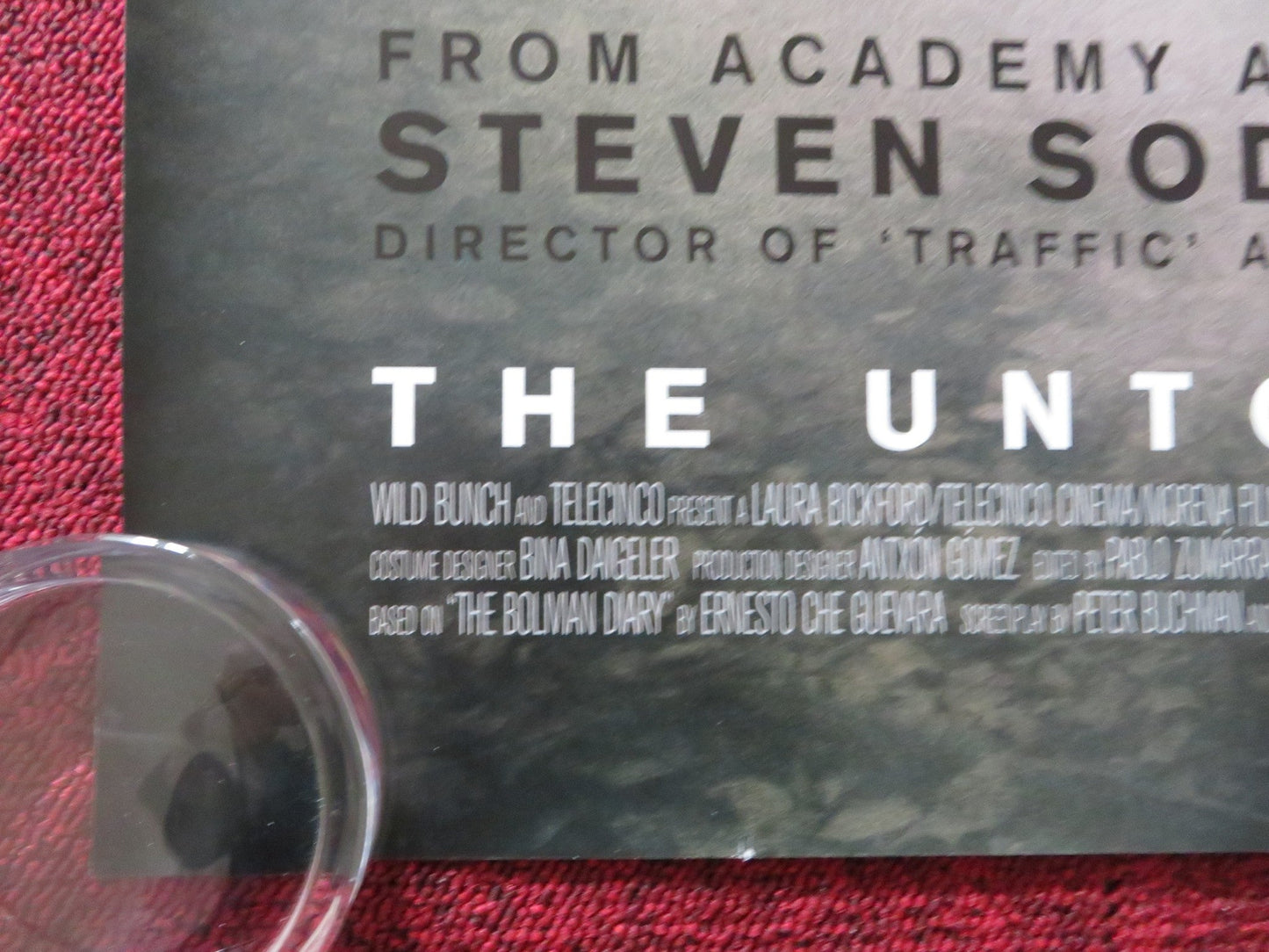 CHE: PART TWO UK QUAD (30"x 40") ROLLED POSTER BENICIO DEL TORO R. SANTORO 2008 Rendezvous Cinema Movie posters