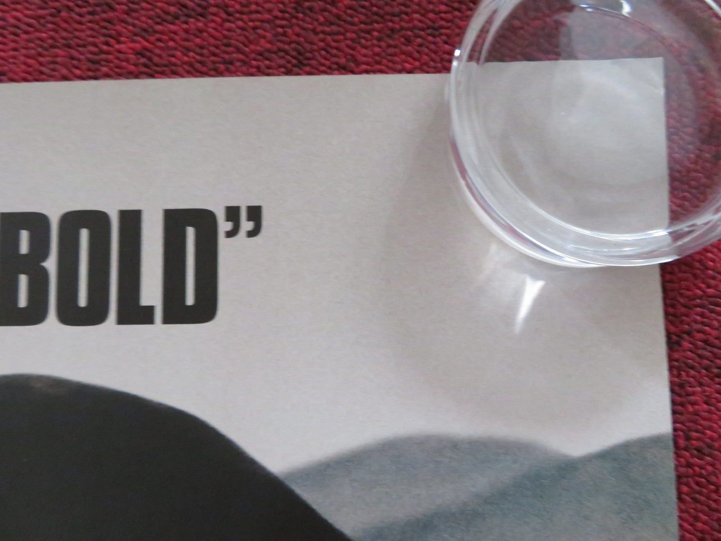 CHE: PART TWO UK QUAD (30"x 40") ROLLED POSTER BENICIO DEL TORO R. SANTORO 2008 Rendezvous Cinema Movie posters