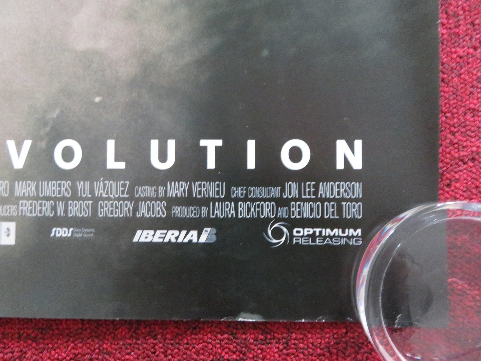 CHE: PART TWO UK QUAD (30"x 40") ROLLED POSTER BENICIO DEL TORO R. SANTORO 2008 Rendezvous Cinema Movie posters