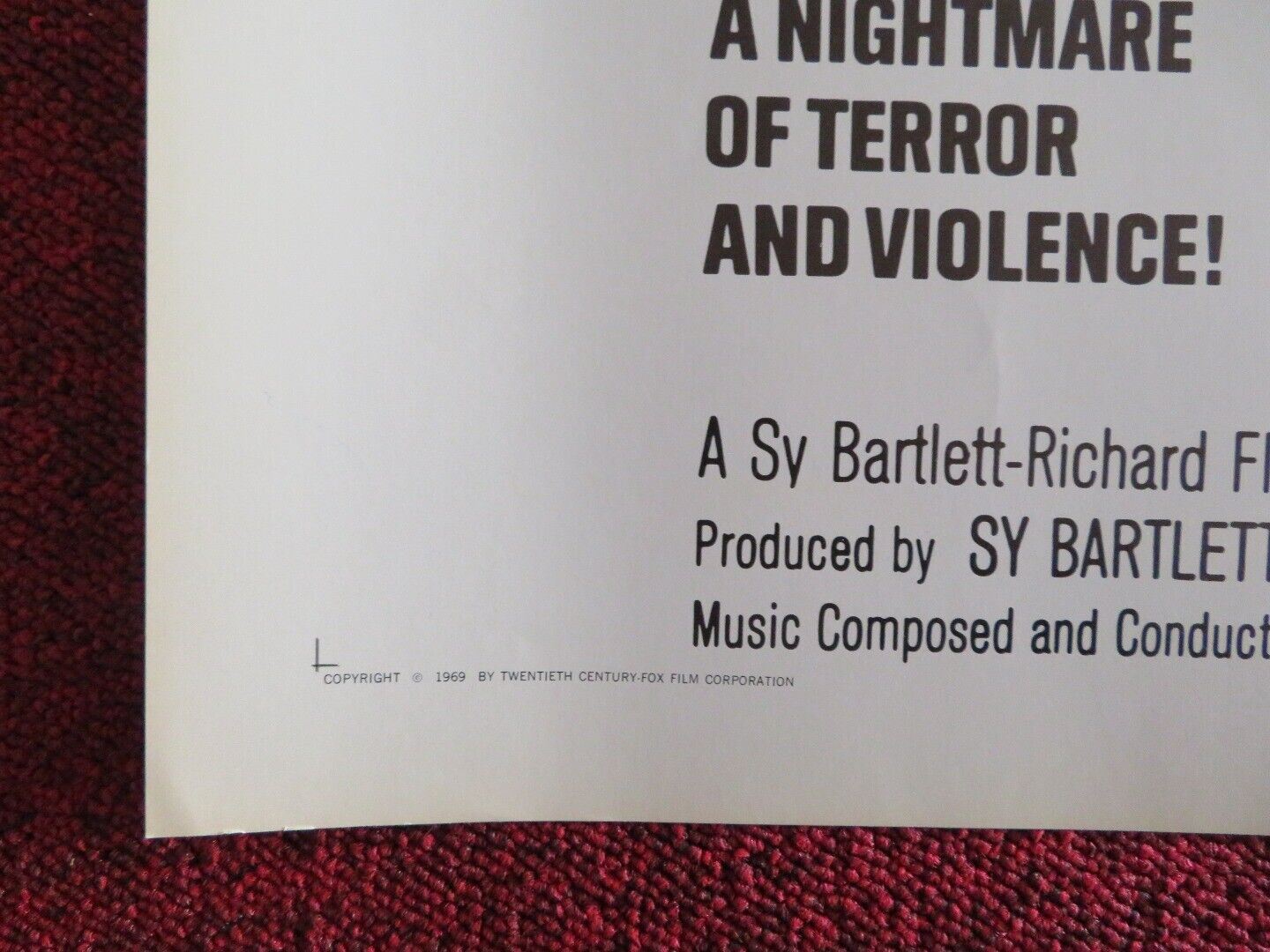 CHE US HALF SHEET (22"x 28") POSTER OMAR SHARIF JACK PALANCE 1969 Movie posters