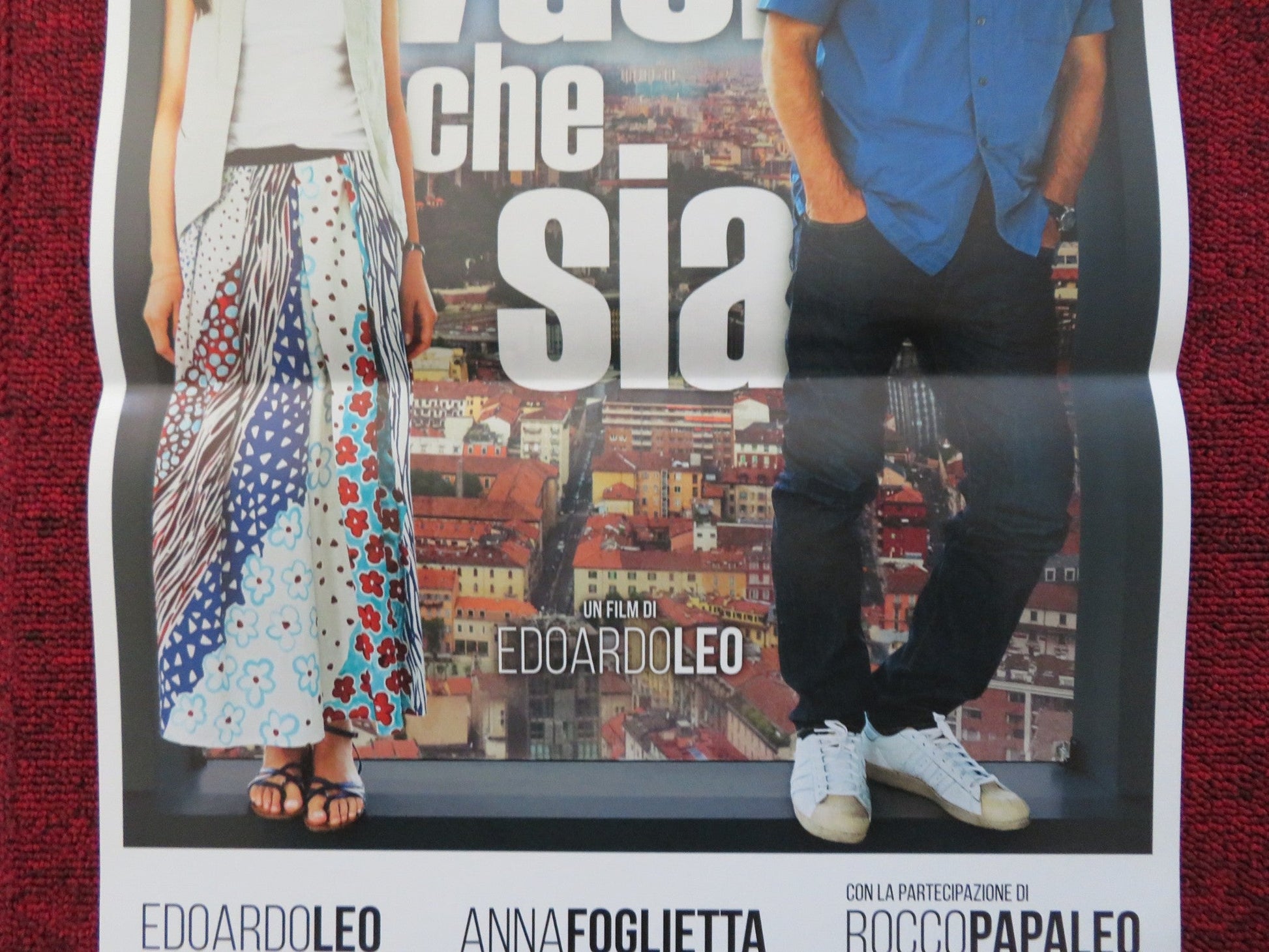 CHE VUOI CHE SIA ITALIAN LOCANDINA POSTER EDOARDO LEO ANNA FOGLIETTA 2016 Rendezvous Cinema Movie posters
