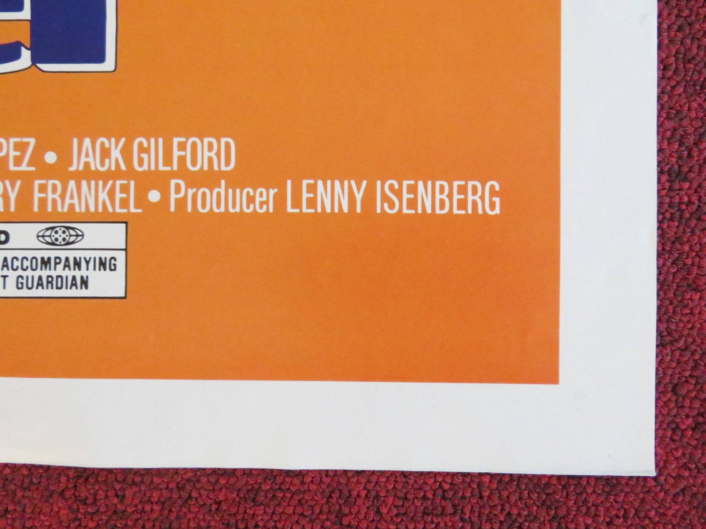 CHEAPER TO KEEP HER FOLDED US ONE SHEET POSTER MAC DAVIS TOVAH FELDSHUH 1980 Rendezvous Cinema Movie posters