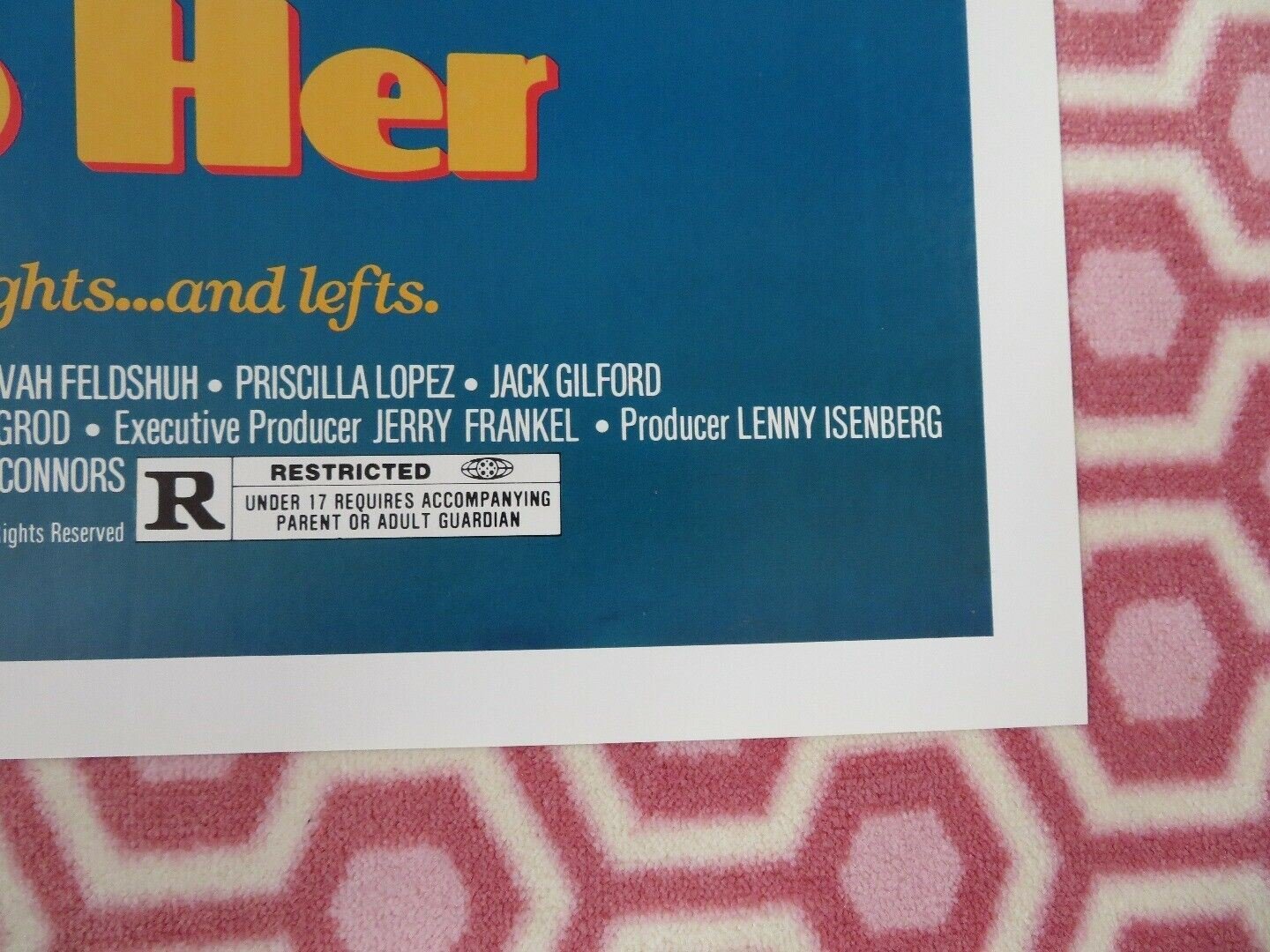 CHEAPER TO KEEP HER ONE SHEET POSTER FOLDED MAC DAVIS TOVAH FELDSHUH COMEDY Movie posters