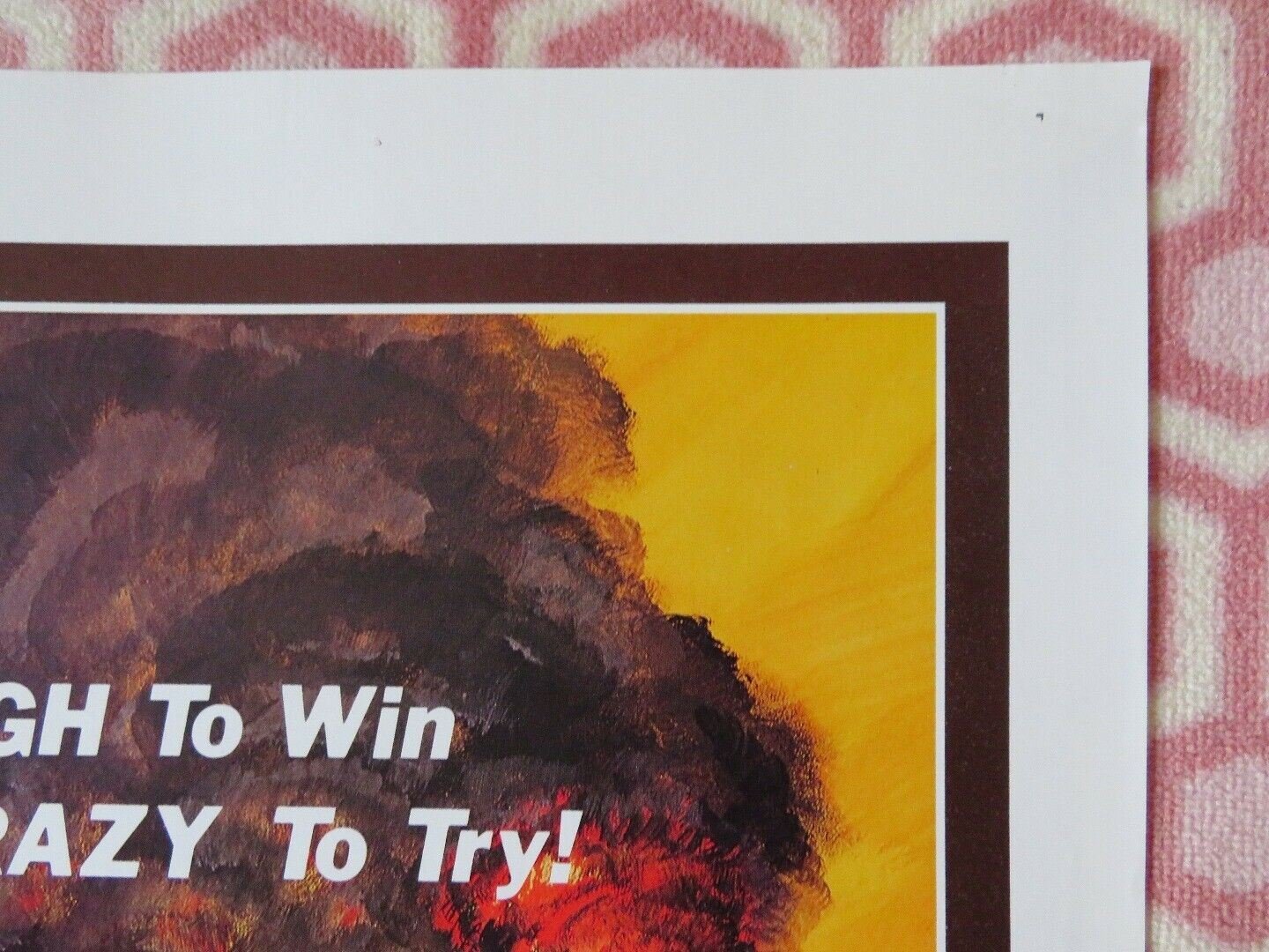 CHECKERED FLAG OR CRASH FOLDED US ONE SHEET POSTER J DOM BAKER S SARANDON 1977 Movie posters