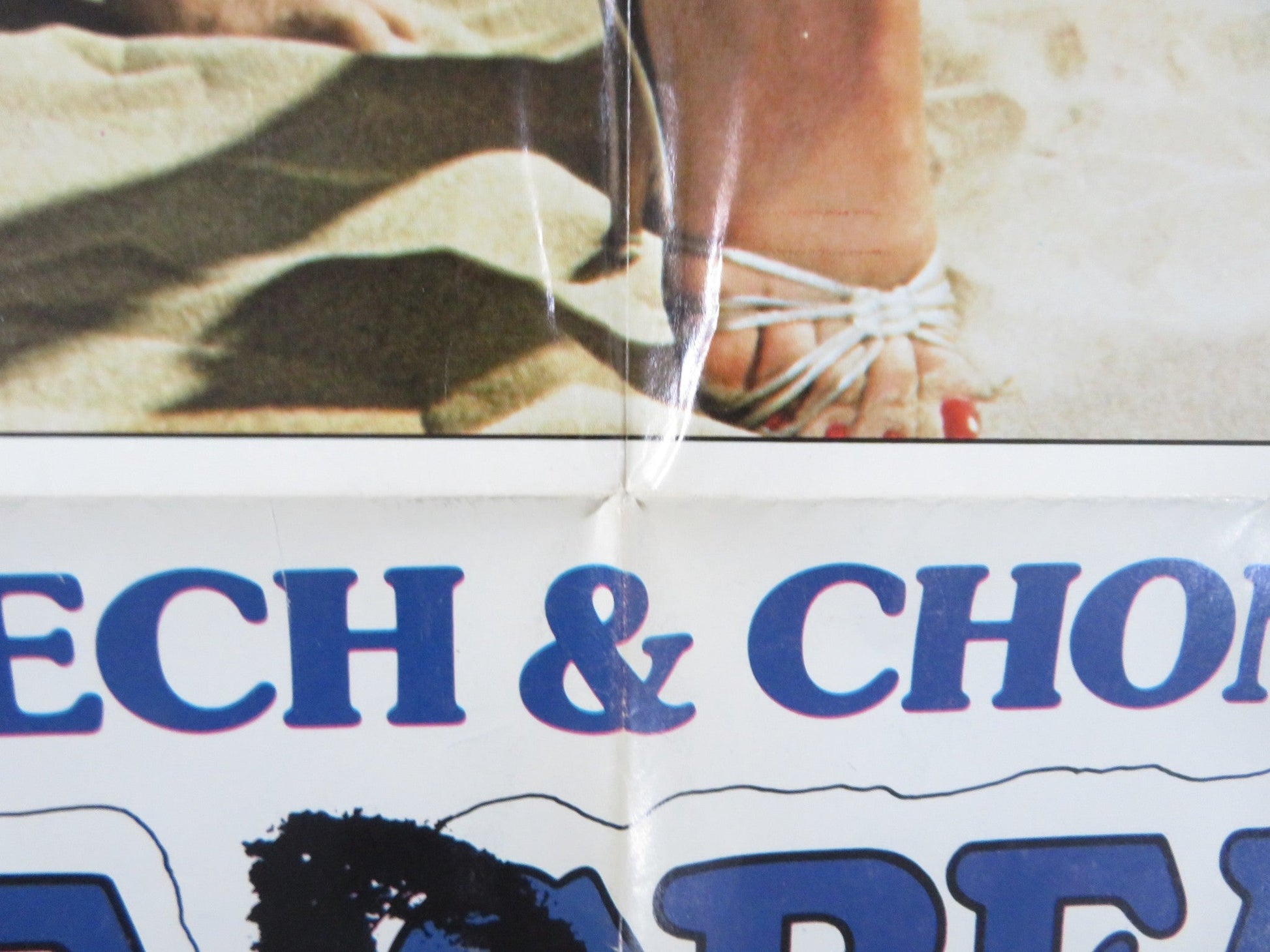 CHEECH AND CHONG'S NICE DREAMS FOLDED US ONE SHEET POSTER TOMMY CHONG 1981 Rendezvous Cinema Movie posters