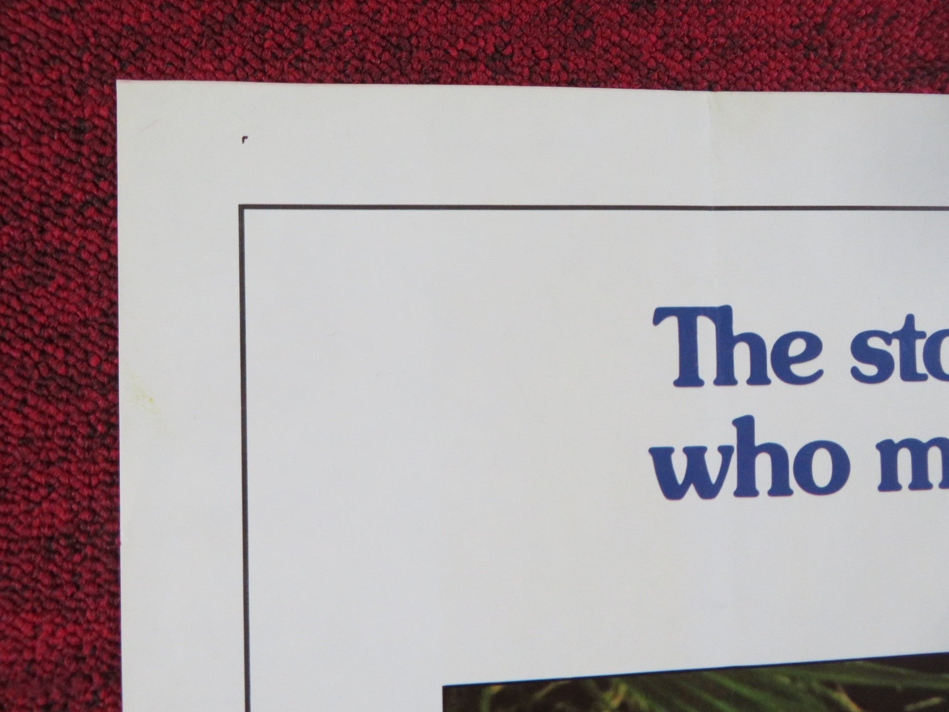 CHEECH AND CHONG'S NICE DREAMS FOLDED US ONE SHEET POSTER TOMMY CHONG 1981 Rendezvous Cinema Movie posters