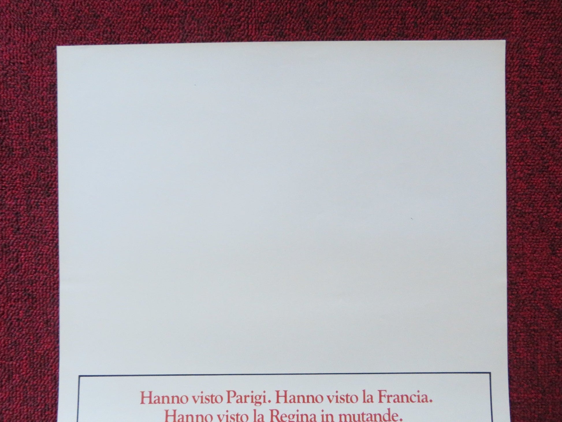 CHEECH & CHONG'S I FRATELLI CORSI ITALIAN LOCANDINA POSTER C. MARIN 1981 Rendezvous Cinema Movie posters