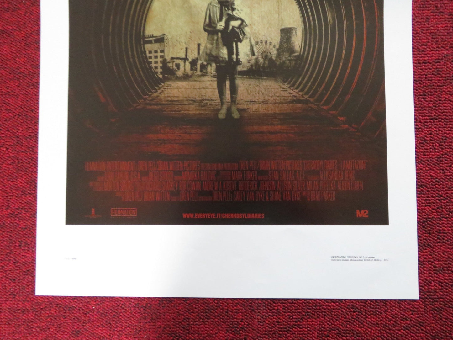 CHERNOBYL DIARIES ITALIAN LOCANDINA POSTER INGRID BOLSO BERDAL DIATCHENKO 2012 Rendezvous Cinema Movie posters