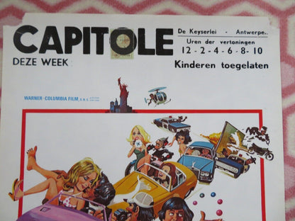 CHEWING GUM RALLYE /The Gumball Rally BELGIUM (21.5"x14") POSTER M LSARRAZI 1976 Movie posters