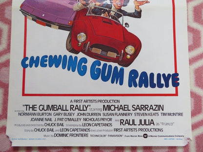 CHEWING GUM RALLYE /The Gumball Rally BELGIUM (21.5"x14") POSTER M LSARRAZI 1976 Movie posters