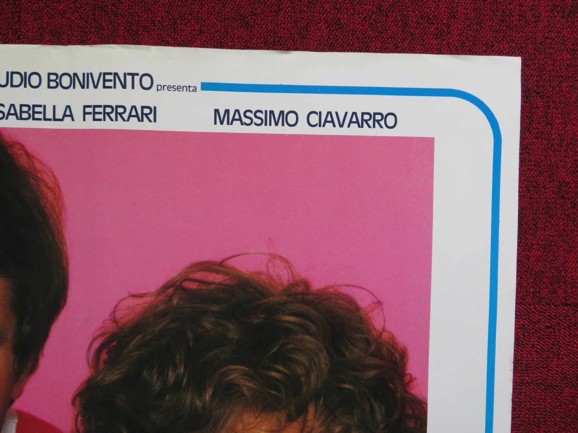 CHEWINGUM ITALIAN FOGLIO POSTER MAURO DI FRANCESCO ISABELLA FERRARI 1984 Rendezvous Cinema Movie posters