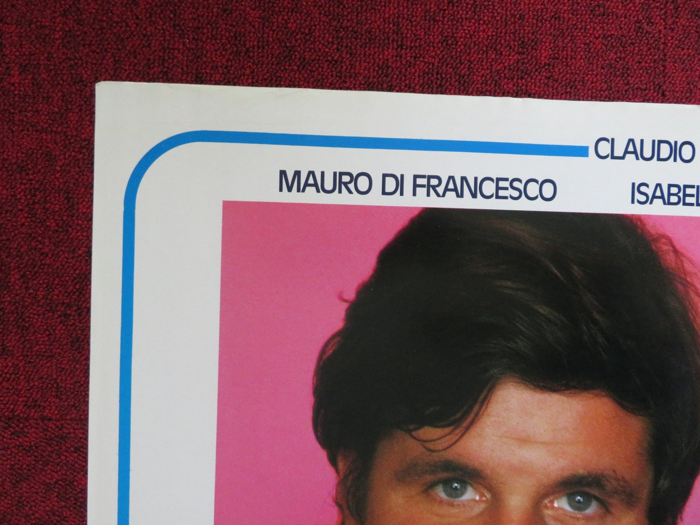 CHEWINGUM ITALIAN FOGLIO POSTER MAURO DI FRANCESCO ISABELLA FERRARI 1984 Rendezvous Cinema Movie posters