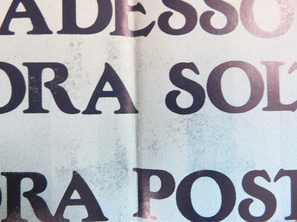 CHI C'E C'E ITALIAN 2 FOGLIO POSTER PIERO NATOLI LUISA MANERI 1987 Rendezvous Cinema Movie posters