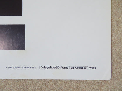 CHI C'E C'E ITALIAN 2 FOGLIO POSTER PIERO NATOLI LUISA MANERI 1987 Rendezvous Cinema Movie posters