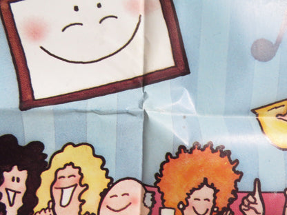 CHI C'E C'E ITALIAN 2 FOGLIO POSTER PIERO NATOLI LUISA MANERI 1987 Rendezvous Cinema Movie posters