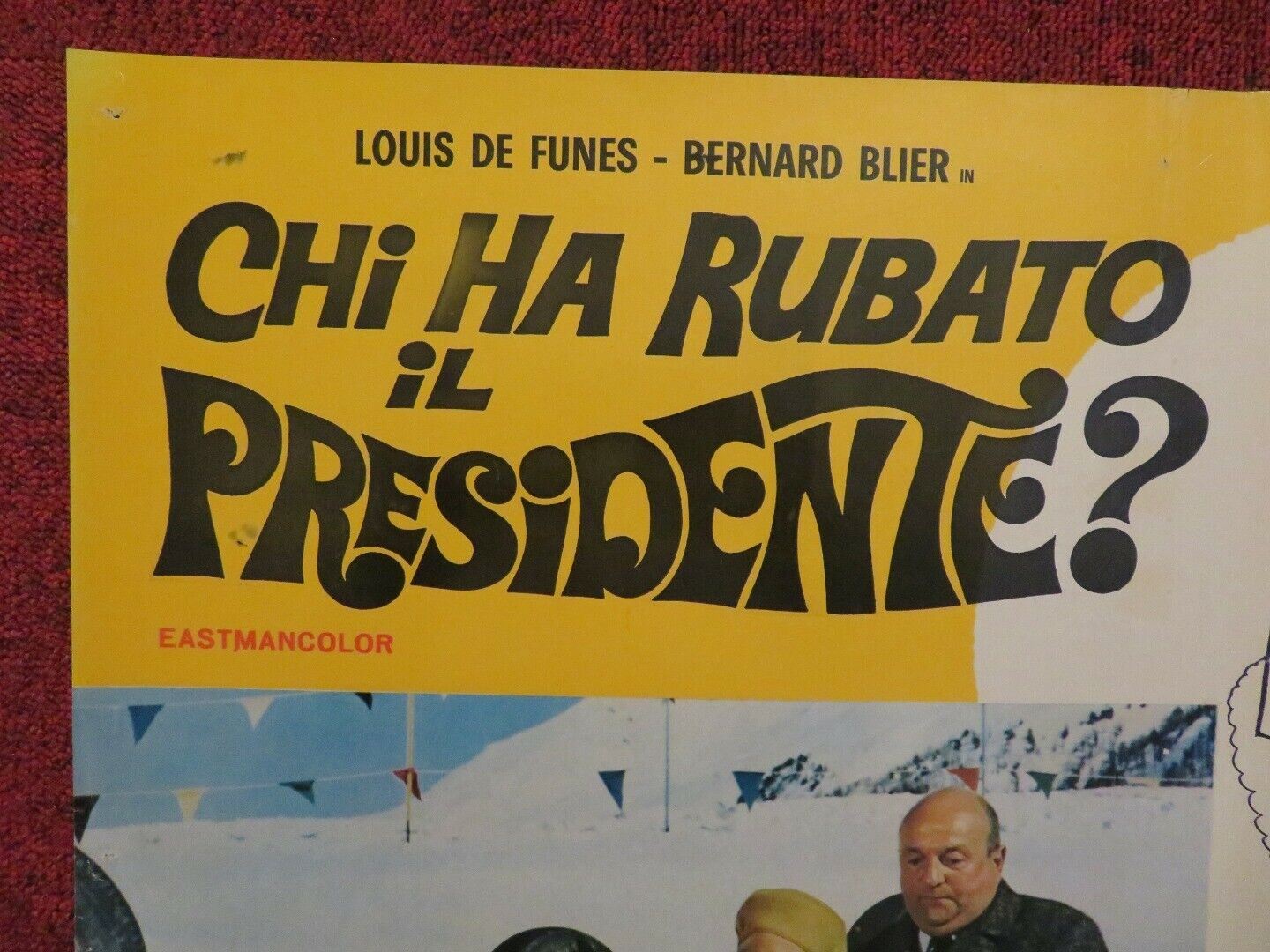 CHI HA RUBATO IL PRESIDENTE / THE RESTAURANT ITALIAN FOTOBUSTA POSTER 1966 Movie posters