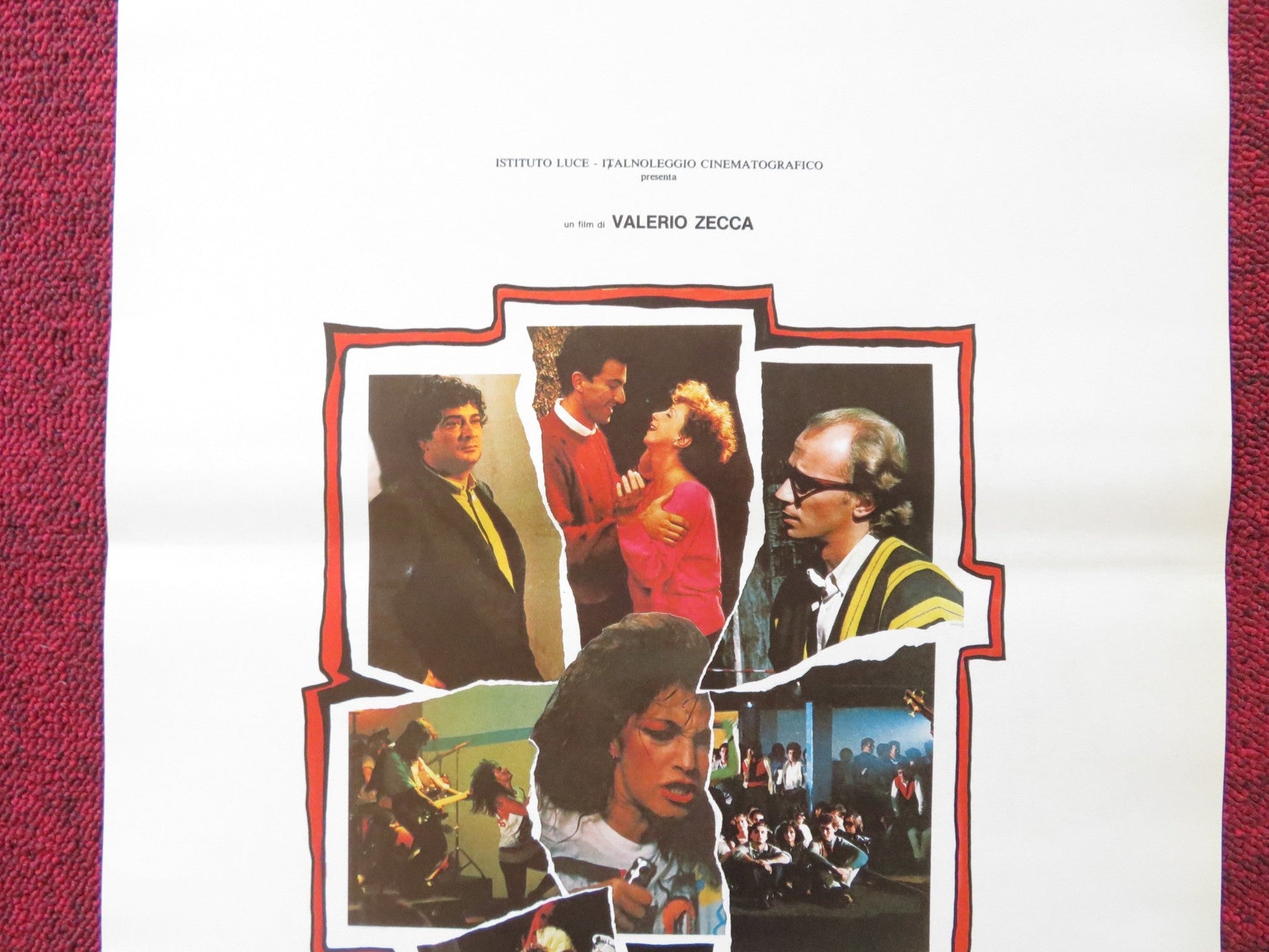 CHI MI AIUTA? ITALIAN LOCANDINA POSTER LUCA BARBARESCHI GEPPY GLEIJESES 1983 Rendezvous Cinema Movie posters