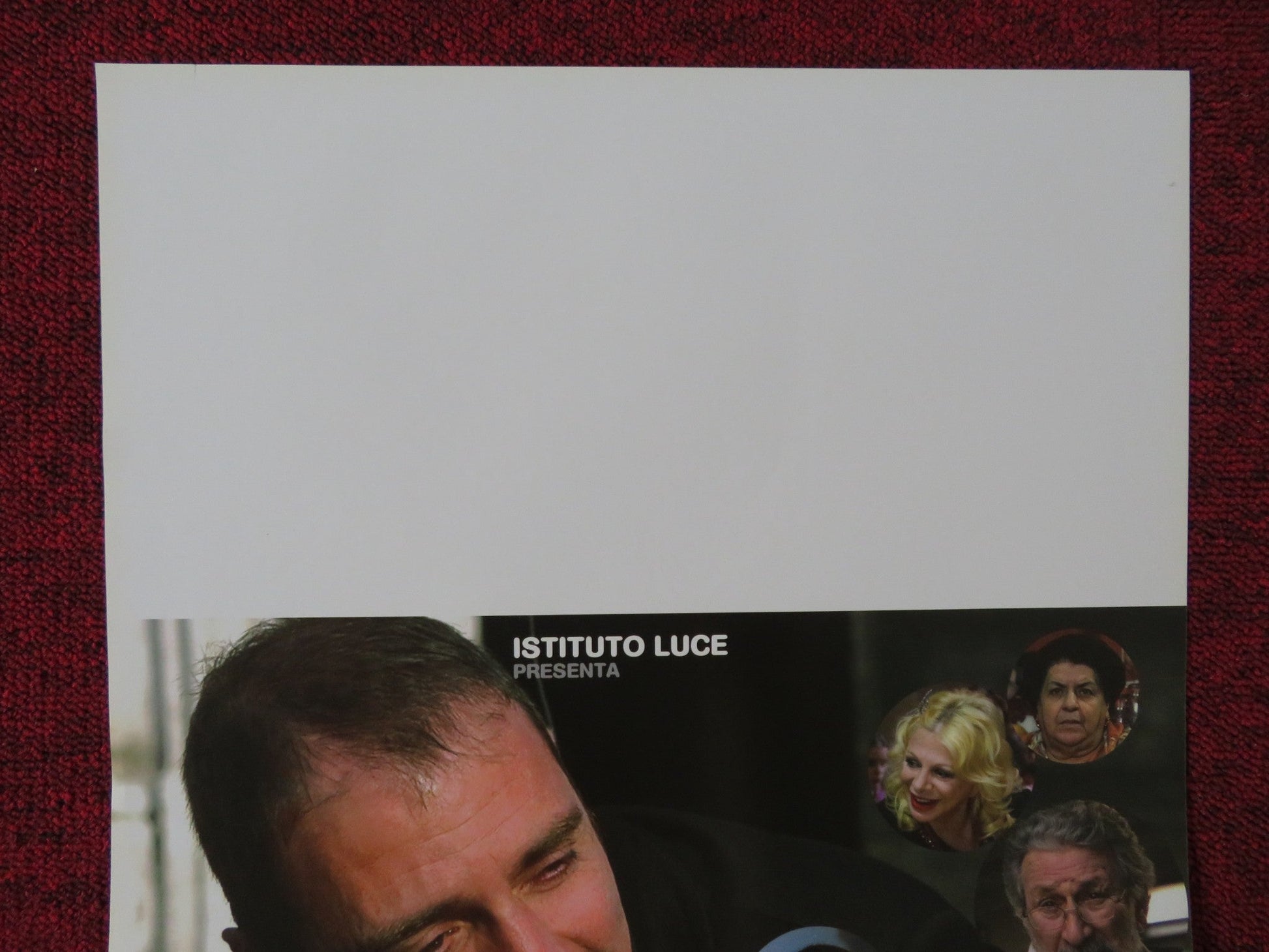 CHI NASCE TONDO... ITALIAN LOCANDINA POSTER VALERIO MASTANDREA R. VANNOLI 2008 Rendezvous Cinema Movie posters