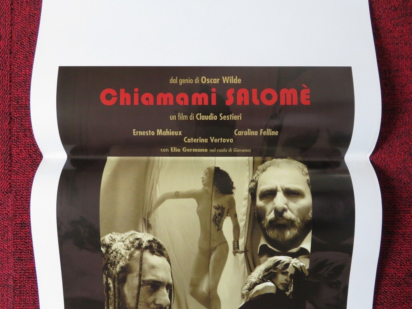 CHIAMAMI SALOME ITALIAN LOCANDINA (27.5"x13") POSTER CLAUDIO SESTIERI 2006 Movie posters