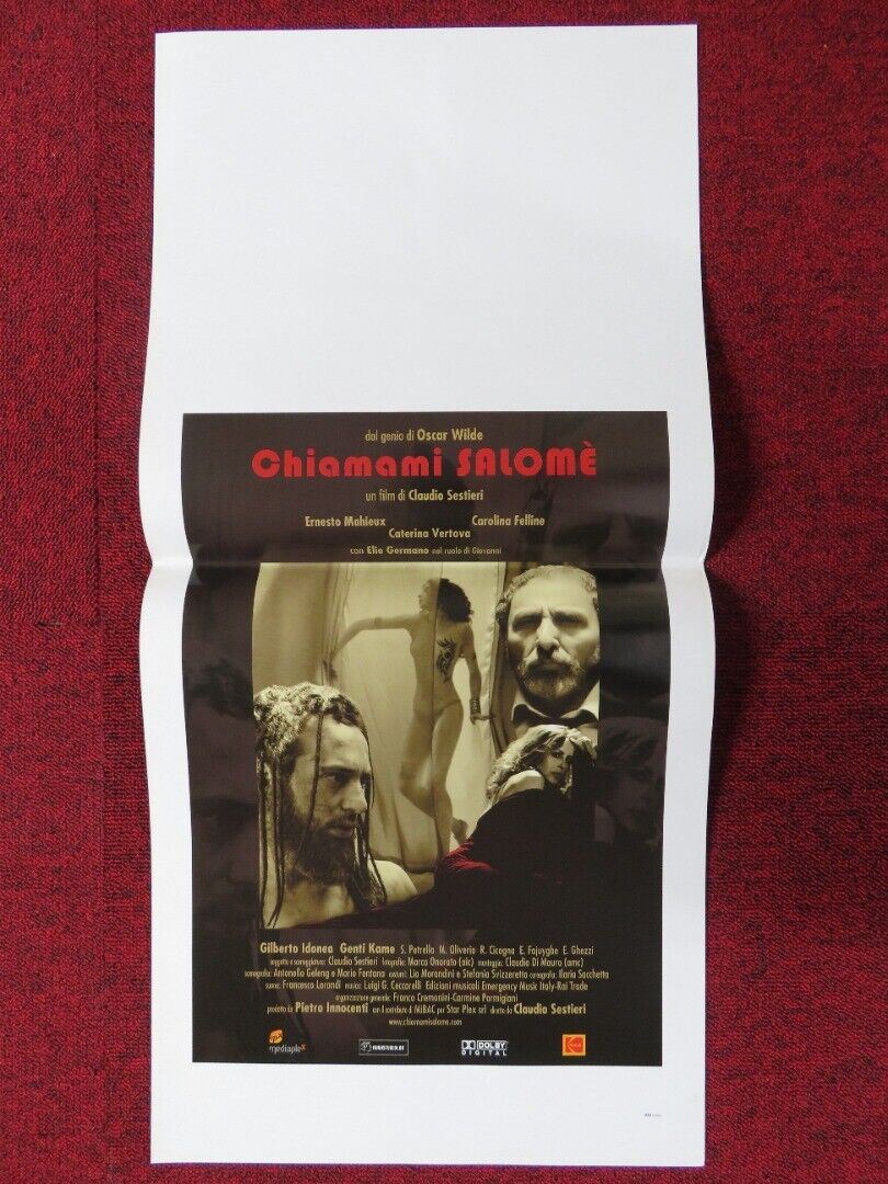 CHIAMAMI SALOME ITALIAN LOCANDINA (27.5"x13") POSTER CLAUDIO SESTIERI 2006 Movie posters