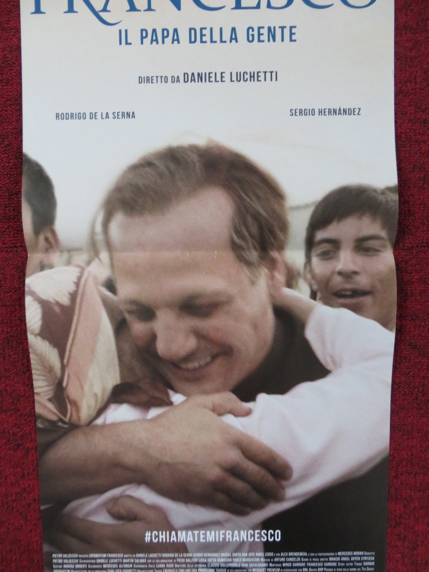 CHIAMATEMI FRANCESCO - IL PAPA DELLA GENTE ITALIAN LOCANDINA POSTER 2015 Rendezvous Cinema Movie posters